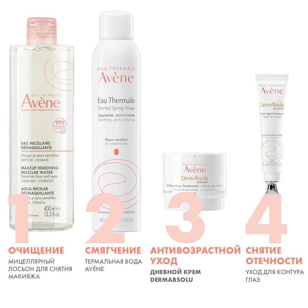 Avene DermAbsolu Уход для контура глаз обновляющий, 15 мл, 1 шт.