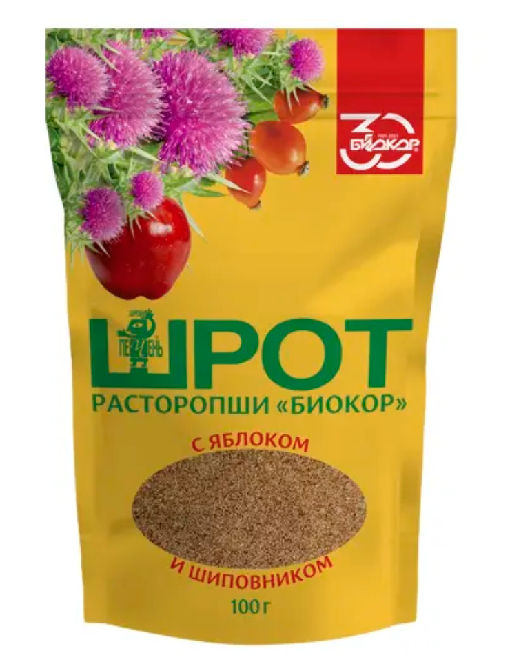 фото упаковки Расторопша шрот биокор