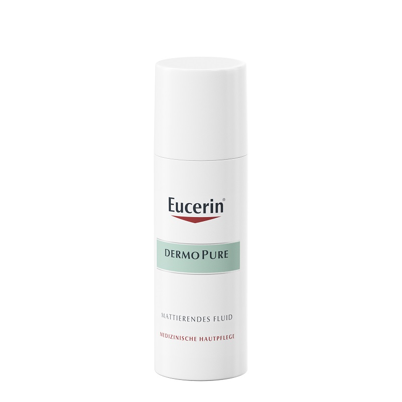 фото упаковки Eucerin DermoPure флюид для лица матирующий