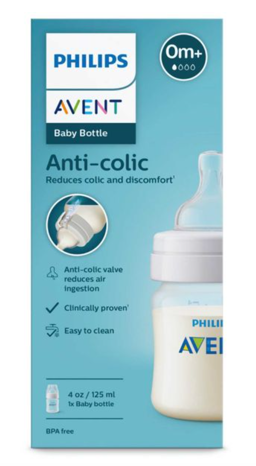 фото упаковки Philips Avent Anti-colic Бутылочка с силиконовой соской