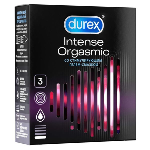 фото упаковки Презервативы Durex Intense orgasmic