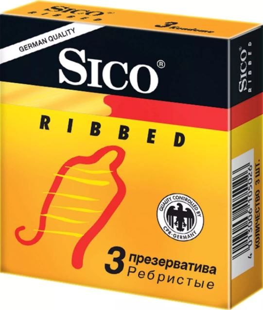 фото упаковки Презервативы Sico Ribbed