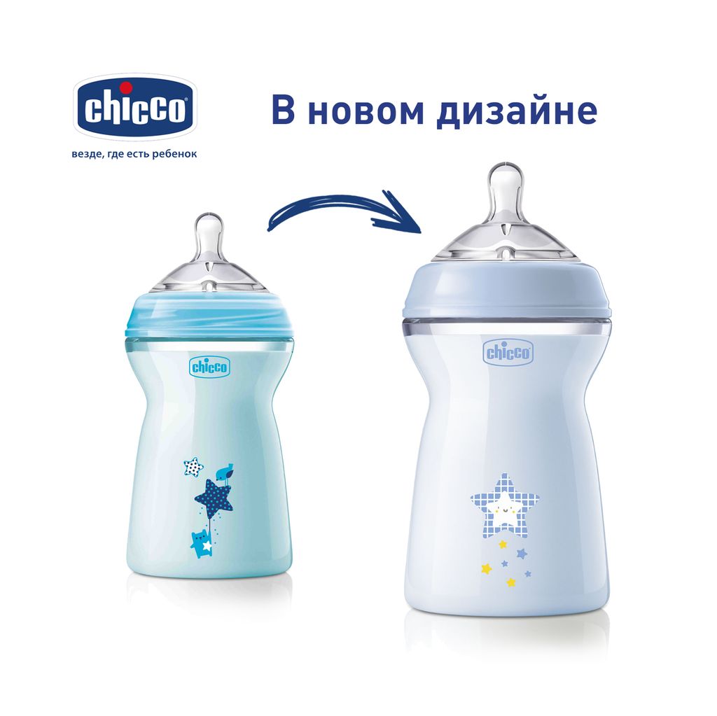 фото упаковки Chicco Natural Feeling Бутылочка