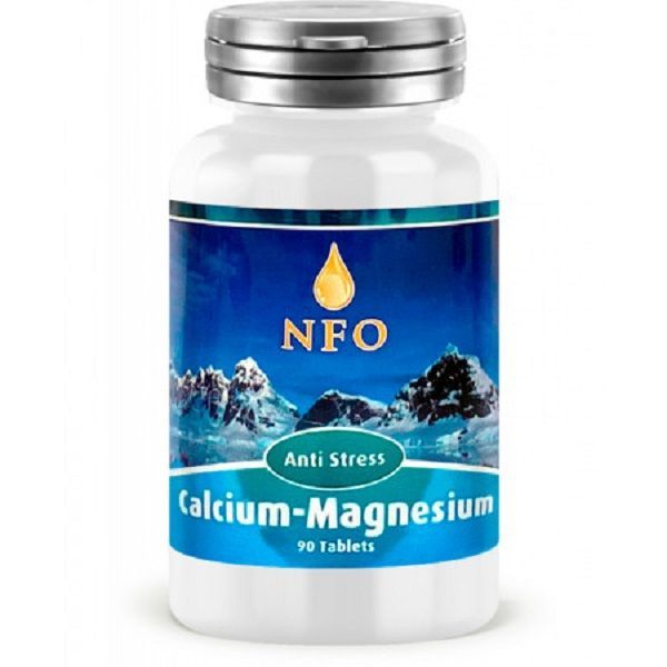 NFO Кальций-магний, таблетки, 90 шт.