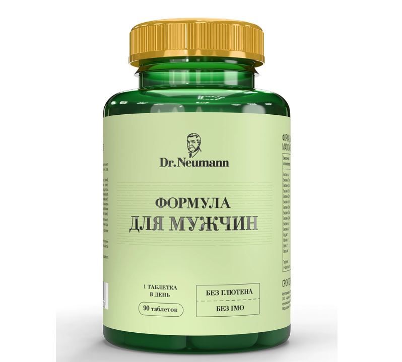 фото упаковки Dr Neumann Витаминно-минеральный комплекс формула для мужчин