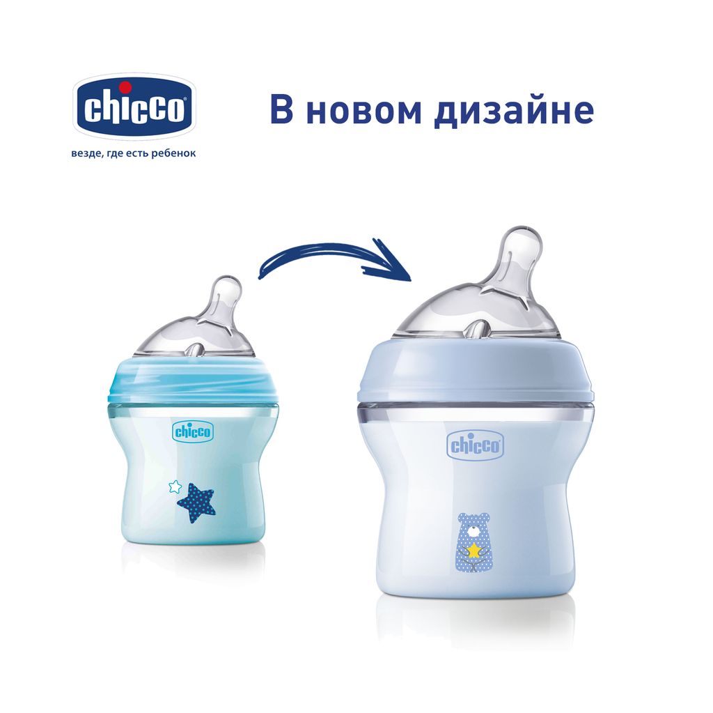 фото упаковки Chicco Natural Feeling Бутылочка