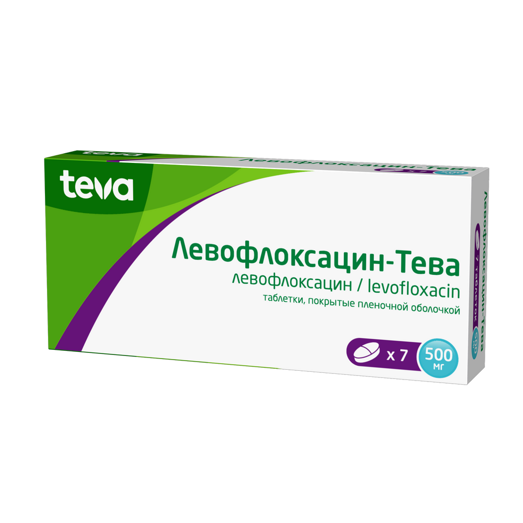 фото упаковки Левофлоксацин-Тева