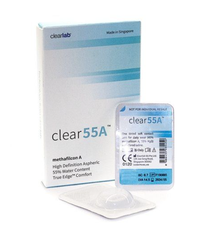 ClearLab Clear 55A Линзы контактные, -5.75, 8.7, 6 шт.