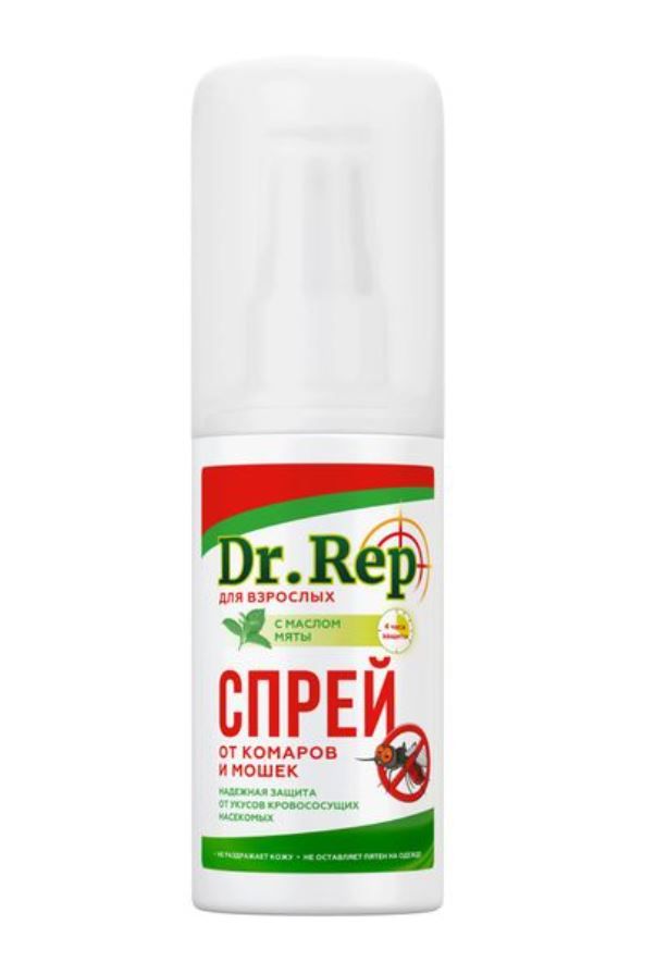 фото упаковки Dr. Rep Лосьон от комаров и мошек Комарофф