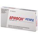 Арифон ретард, 1.5 мг, таблетки с контролируемым высвобождением, покрытые пленочной оболочкой, 30 шт.