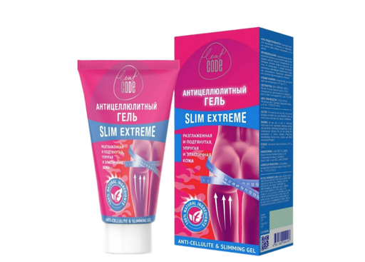 Leaf Code Slim Extreme Антицеллюлитный гель с эффектом лифтинга, гель, 150 мл, 1 шт.