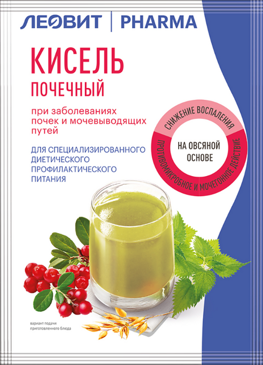 Леовит Pharma Кисель почечный, кисель, 20 г, 1 шт.