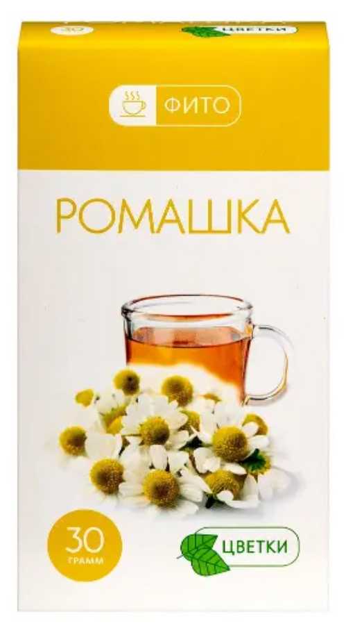 Фито ромашка цветки, 30 г, 1 шт.