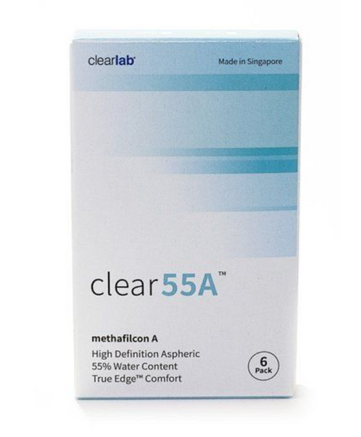 ClearLab Clear 55A Линзы контактные, -5.75, 8.7, 6 шт.