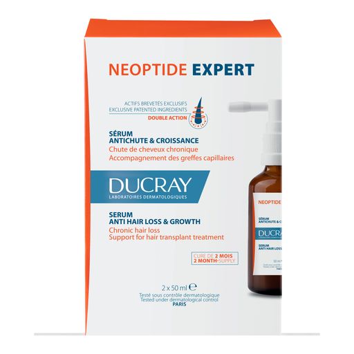 Ducray Neoptide Expert Сыворотка укрепляющая, сыворотка, придающая плотность волосам, 50 мл, 2 шт.