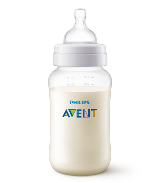 Philips Avent Anti-colic Бутылочка с силиконовой соской, SCY106/01, для детей с 3 месяцев, бутылочка для кормления, 330 мл, 1 шт.