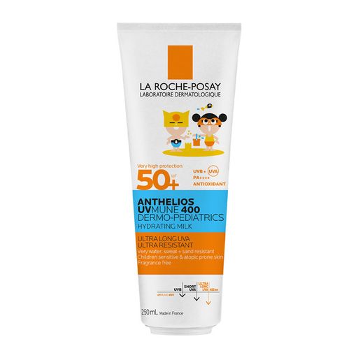 La Roche-Posay Anthelios UVMUNE 400 Dermo-pediatrics молочко для детей SPF50+, молочко, для лица и тела, 250 мл, 1 шт.